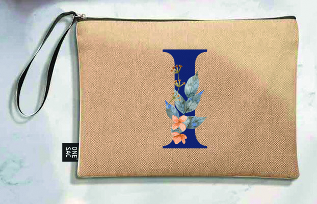 Sac à main Lettre I (Modèles variés) (25 × 18 × 1 cm)